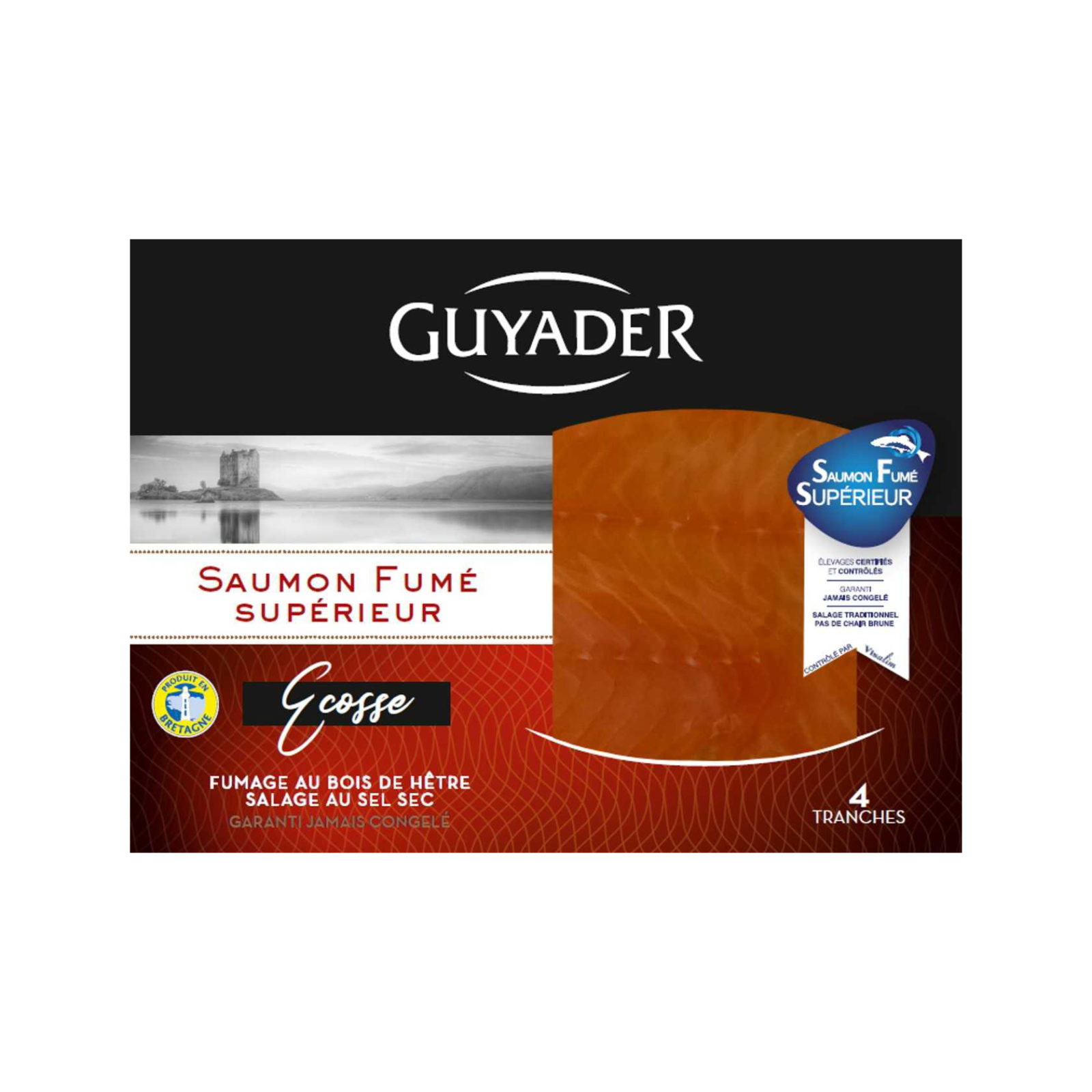 Saumon Fumé Supérieur Ecosse • Guyader Gastronomie